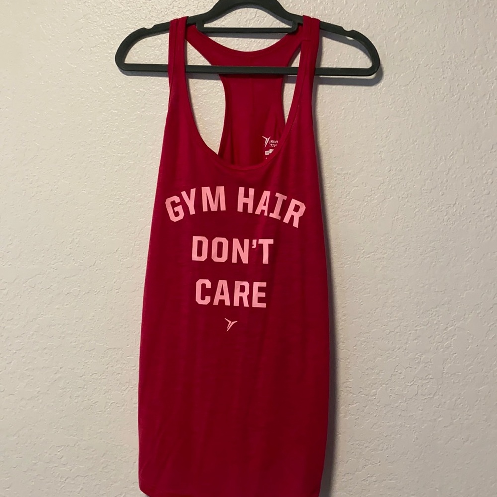 Racer back workout top